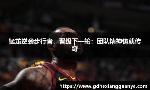 猛龙逆袭步行者，晋级下一轮：团队精神铸就传奇